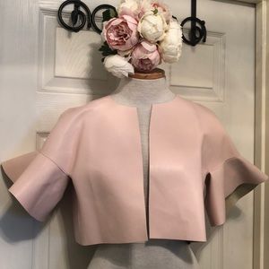 Chelsea & Violet Reversible Gold/Pink Bolero